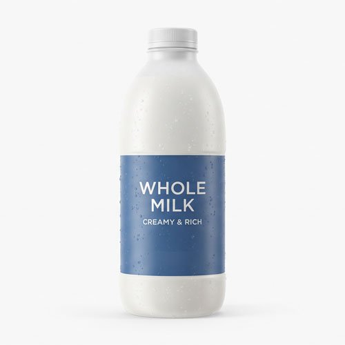 MILK BLUE – Fresh Whole Milk (Full Fat) | 2L